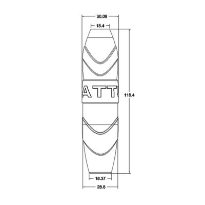 Black Green Color Rotary RCA Tattoo Machine Speed Adjustable For Tattoo Artist