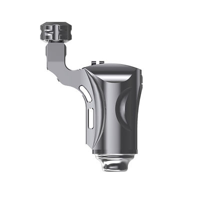 Red Color Portable Tattoo Gun , Rotary Tattoo Pens With Grip Type