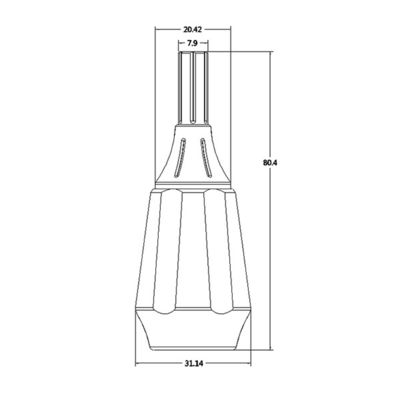 Green Color Aluminum Tattoo Grips For Tattoo Gun Diameter 32mm